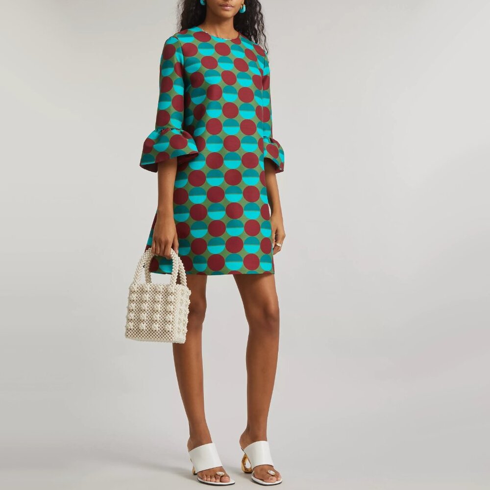 NWT La Double J "24/7" Dress in Green, size XS